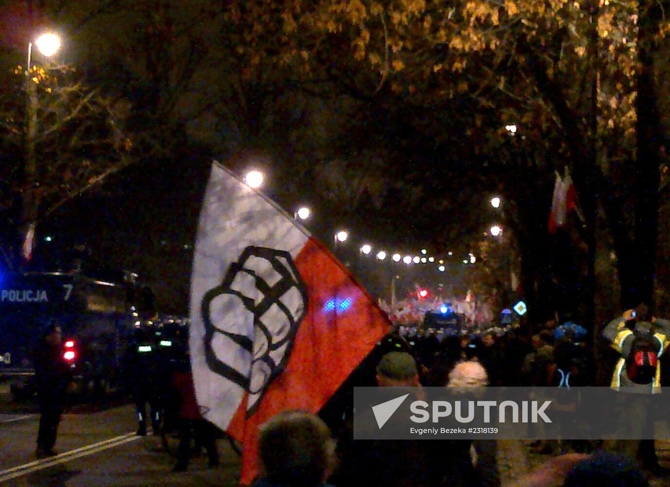 Nationalists attack Russian Embassy in Warsaw