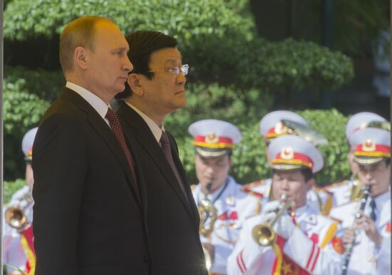 Vladimir Putin's official visit to Vietnam