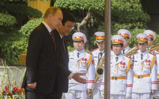 Vladimir Putin's official visit to Vietnam