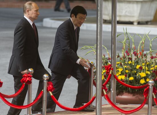 Vladimir Putin's official visit to Vietnam