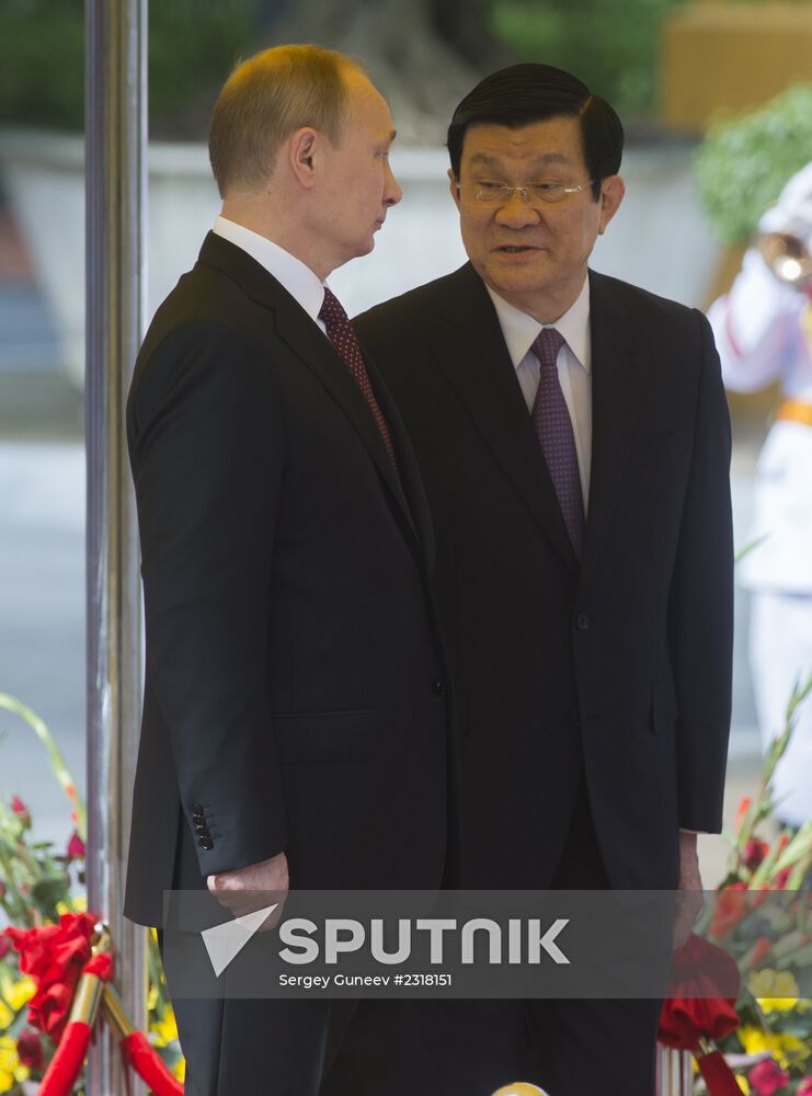 Vladimir Putin's official visit to Vietnam