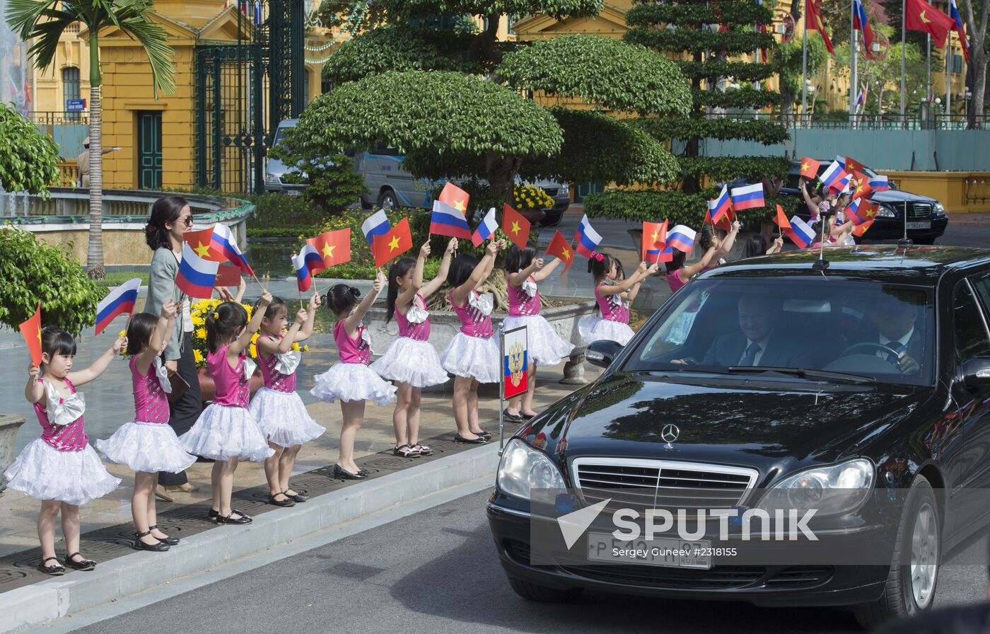 Vladimir Putin's official visit to Vietnam