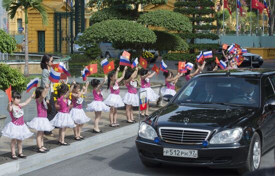 Vladimir Putin's official visit to Vietnam