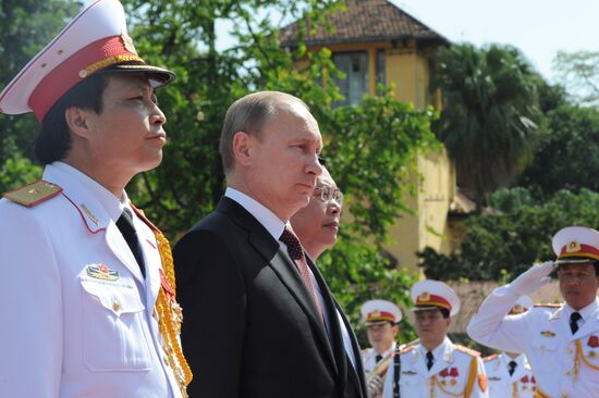 Vladimir Putin's official visit to Vietnam