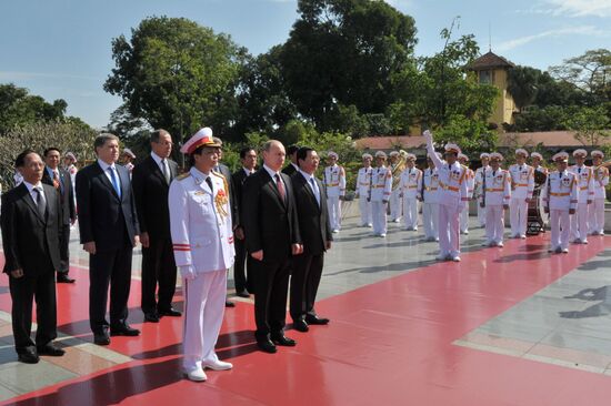 Vladimir Putin's official visit to Vietnam