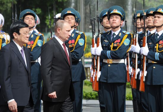 Vladimir Putin's official visit to Vietnam