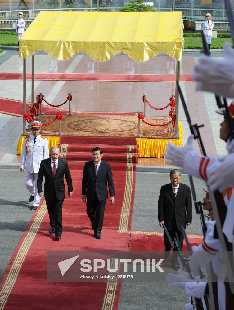 Vladimir Putin's official visit to Vietnam