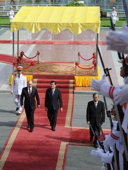 Vladimir Putin's official visit to Vietnam
