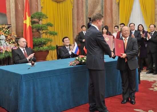 Vladimir Putin's official visit to Vietnam