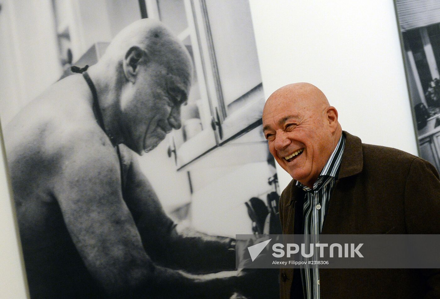 Opening Igor Ganzha's exhibition "Pozner. Big Portrait"