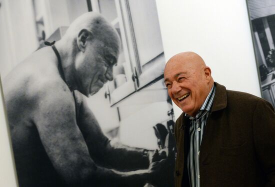 Opening Igor Ganzha's exhibition "Pozner. Big Portrait"