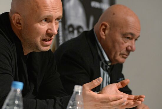 Opening Igor Ganzha's exhibition "Pozner. Big Portrait"