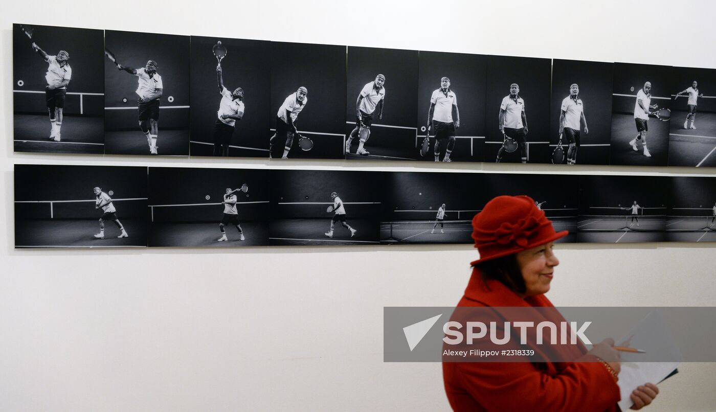 Opening Igor Ganzha's exhibition "Pozner. Big Portrait"