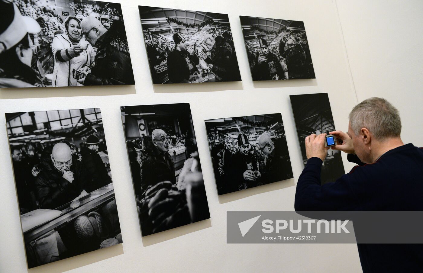 Opening Igor Ganzha's exhibition "Pozner. Big Portrait"