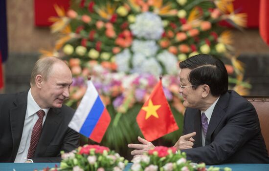Vladimir Putin's official visit to Vietnam