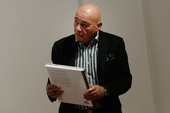Opening Igor Ganzha's exhibition "Pozner. Big Portrait"