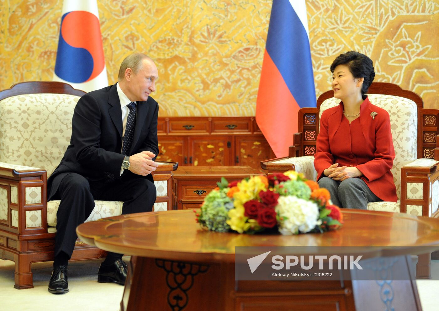 Vladimir Putin's official visit to South Korea