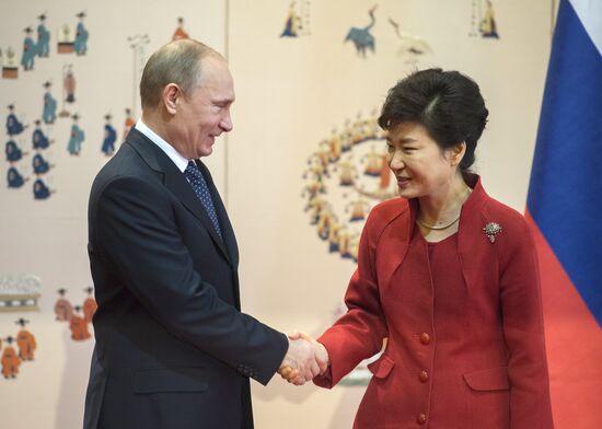 Vladimir Putin's official visit to South Korea