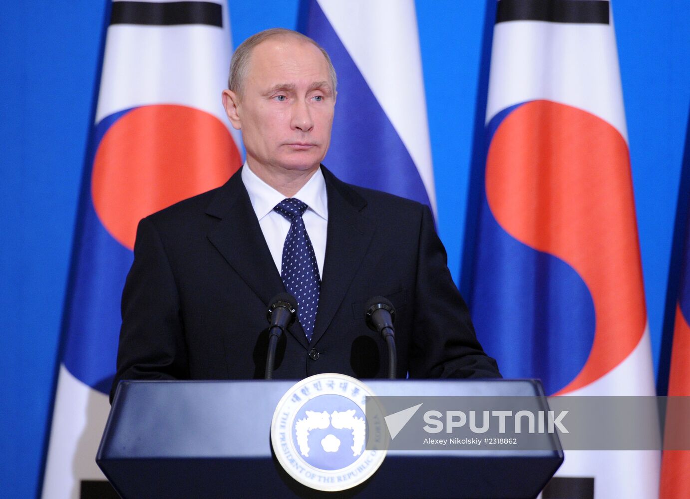 Vladimir Putin's official visit to South Korea