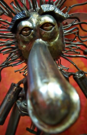 "The Philosophy of Metal" smithcraft exhibition in St Petersburg