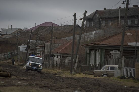 Traffic police in Omsk Region