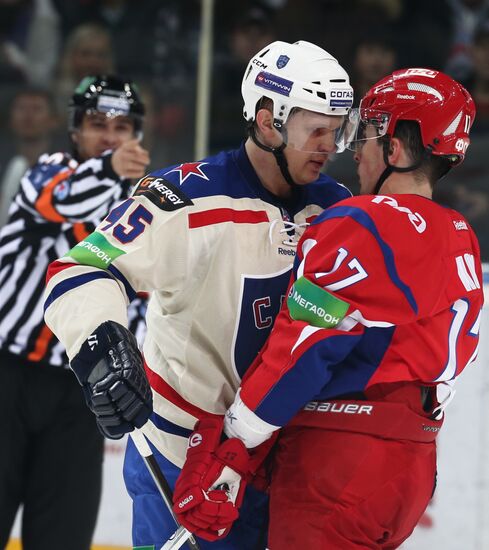 Ice Hockey. KHL. Lokomotiv vs. SKA