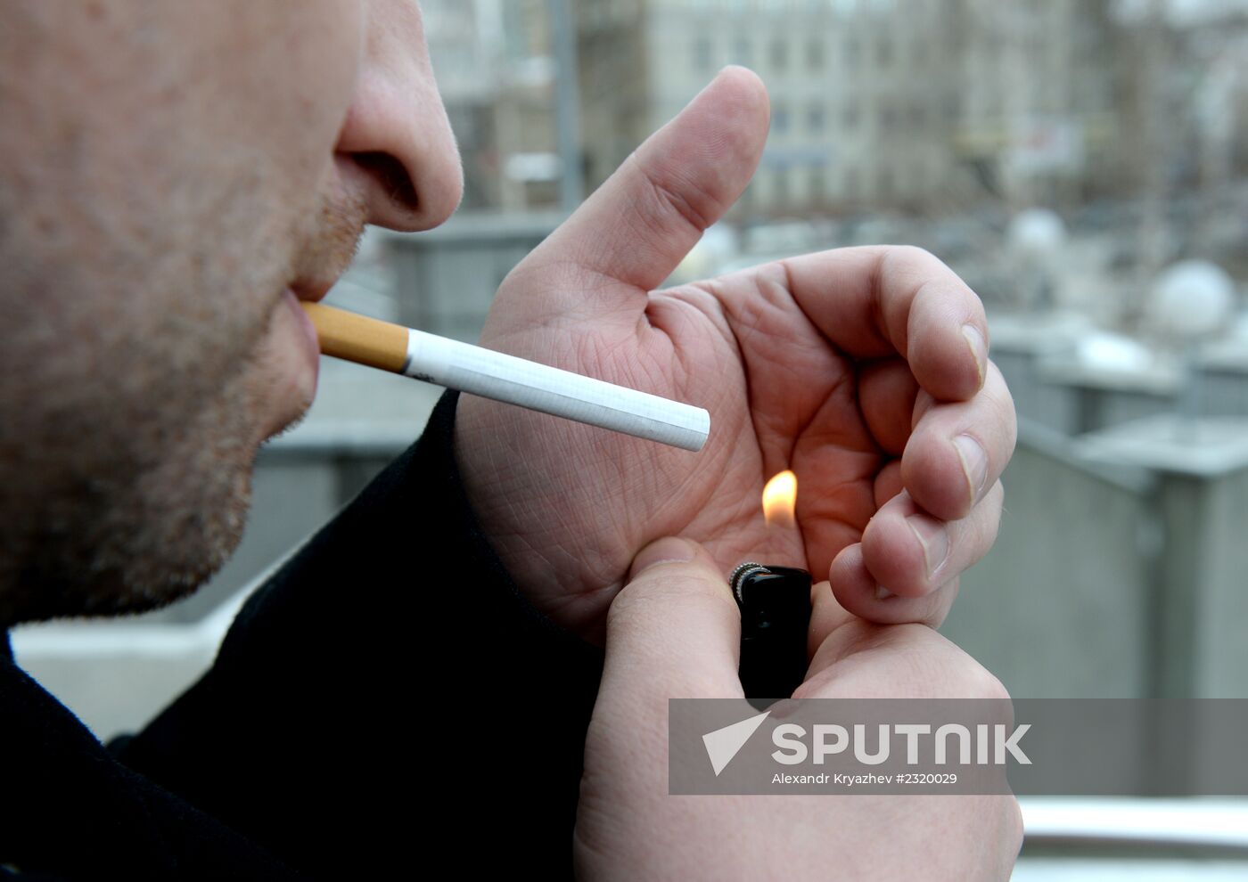 Smoking in public areas
