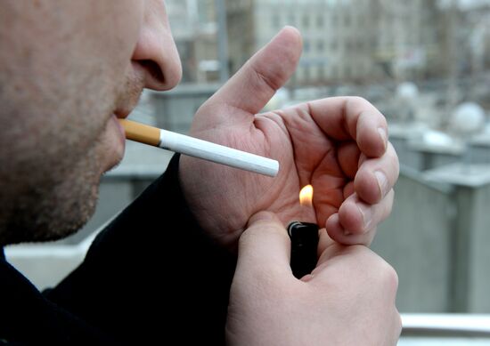 Smoking in public areas