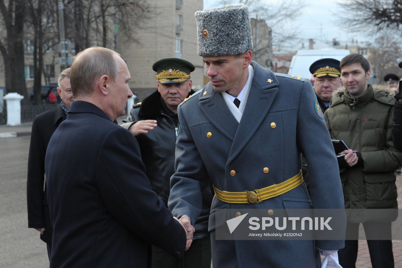Vladimir Putin visits Ryazan Airborne School
