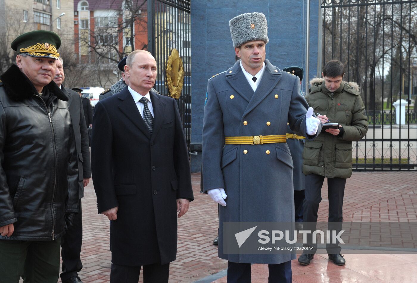 Vladimir Putin visits Ryazan Airborne School