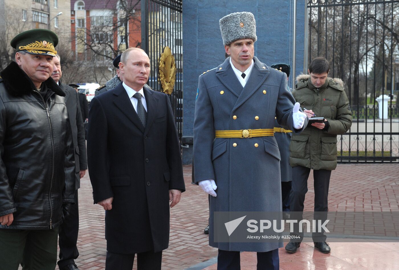 Vladimir Putin visits Ryazan Airborne School