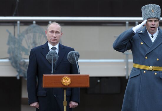 Vladimir Putin visits Ryazan Airborne School