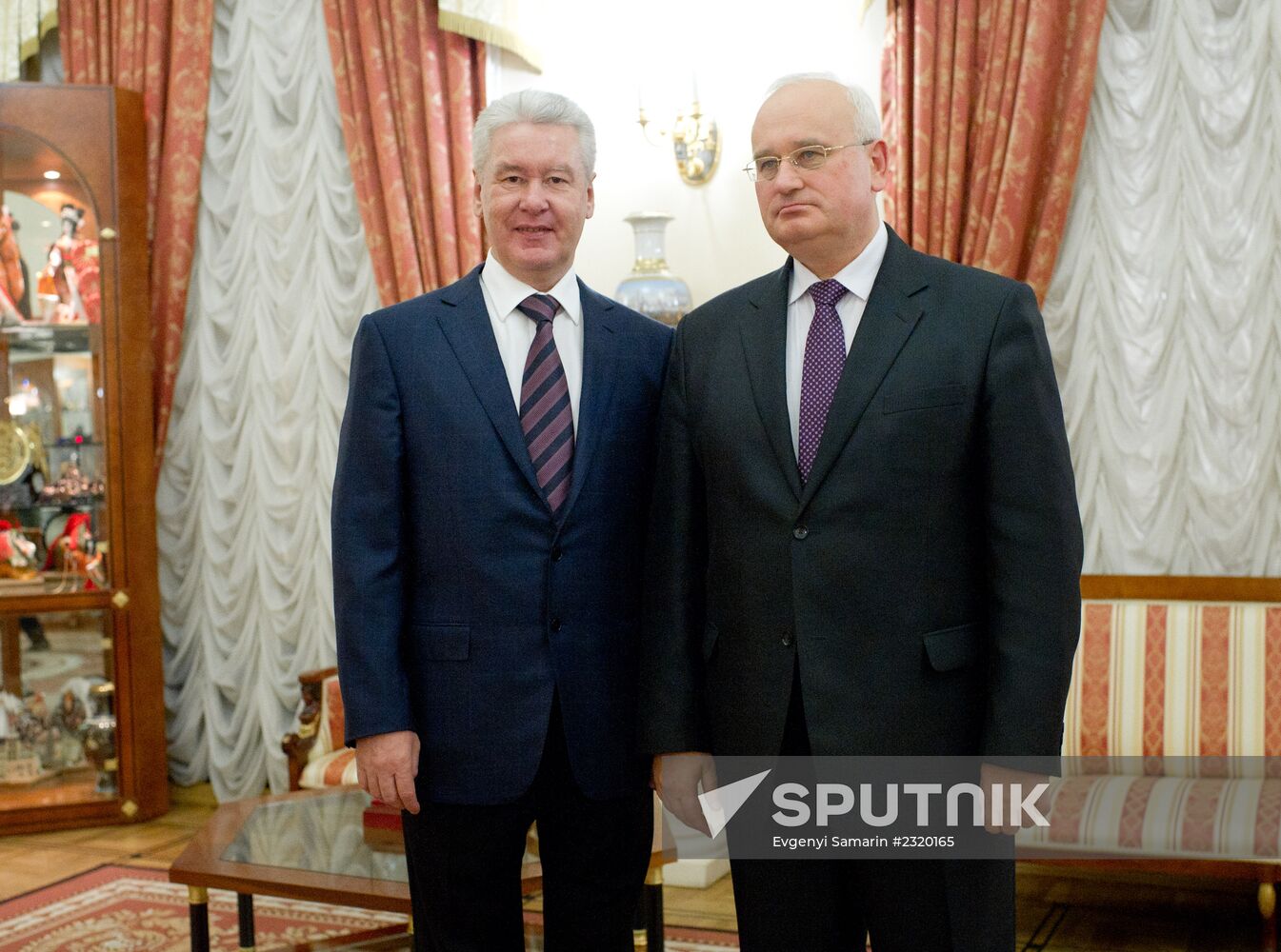 Sergei Sobyanin meets with Nikolai Ladutko in Moscow