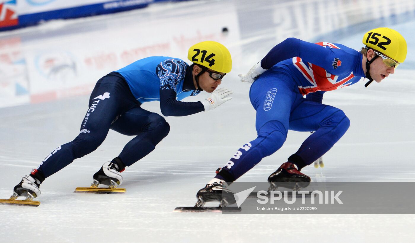 Short track. 4th stage of World Cup. Men's relay