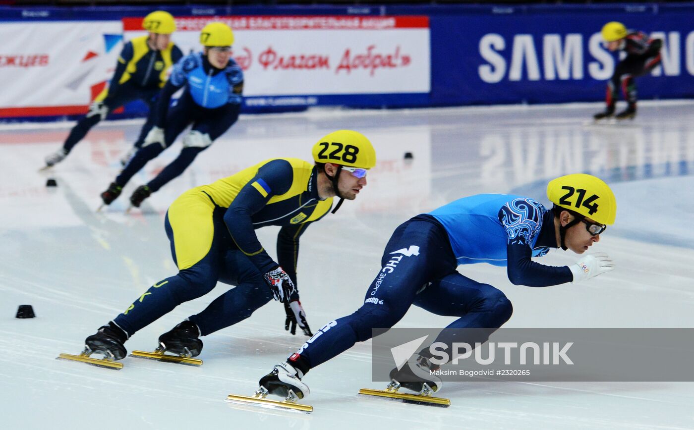 Short track. 4th stage of World Cup. Men's relay