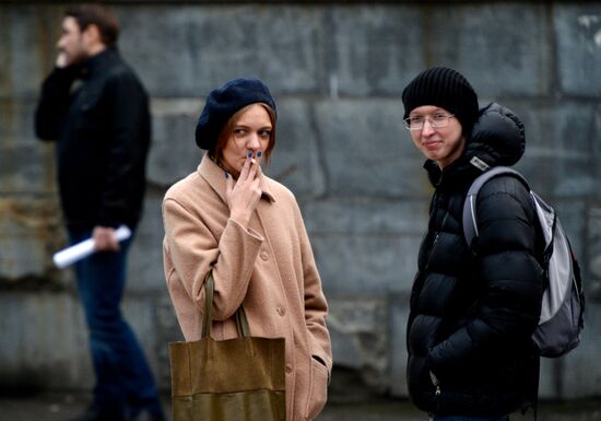 Smoking in public places