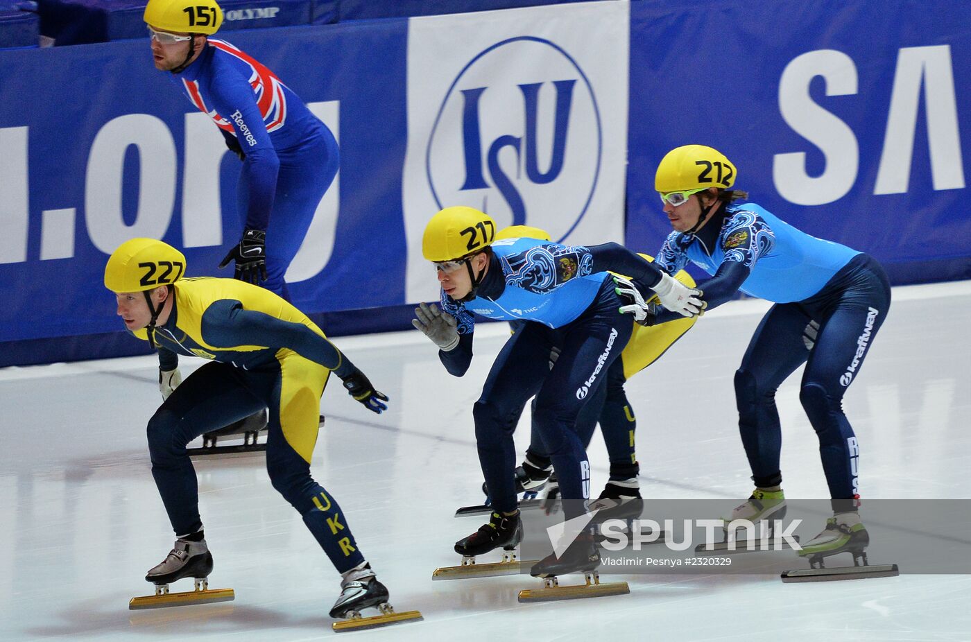 Short track. 4th stage of World Cup. Men's relay