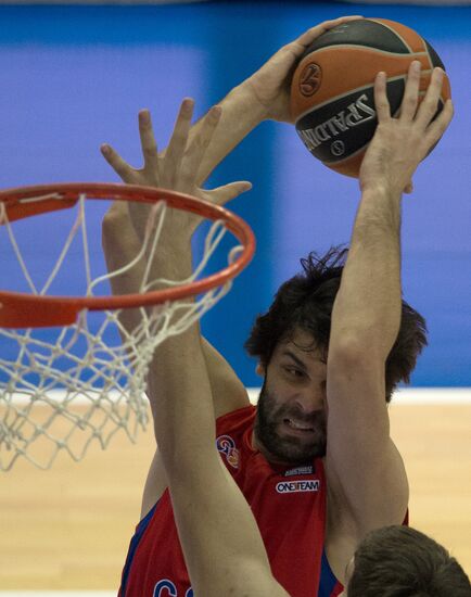 Basketball Euroleague. CSKA vs. Partizan