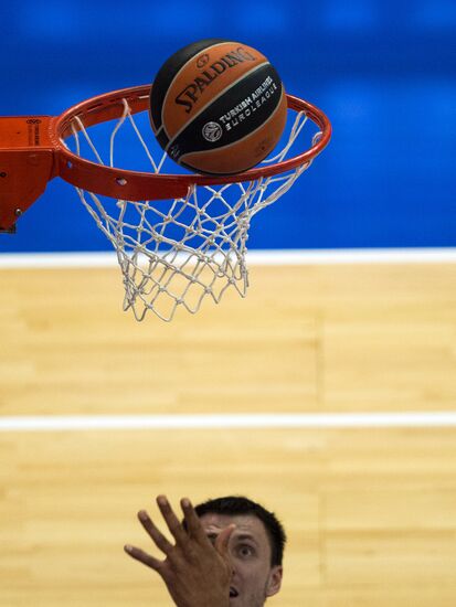 Basketball Euroleague. CSKA vs. Partizan