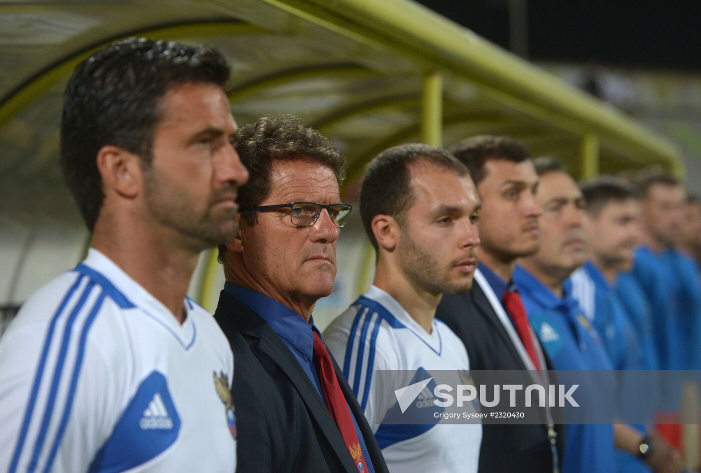 Football. Friendly match Russia vs. Serbia