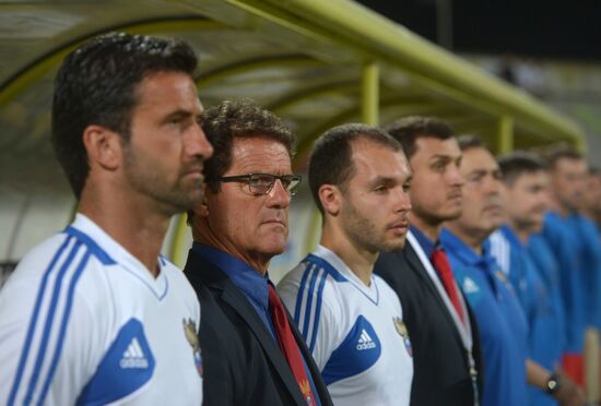 Football. Friendly match Russia vs. Serbia