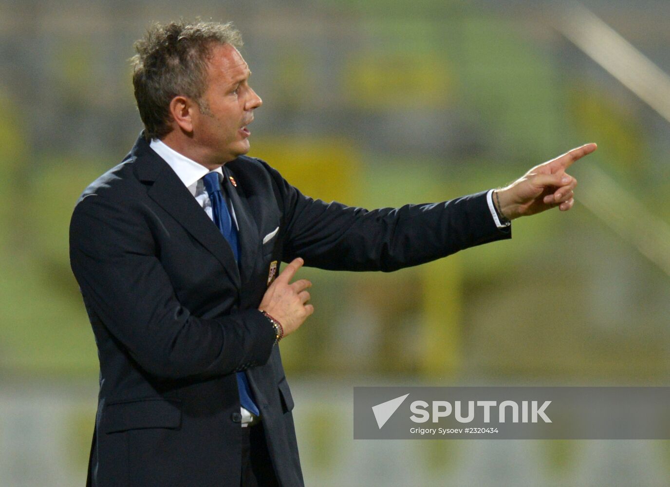 Football. Friendly match Russia vs. Serbia