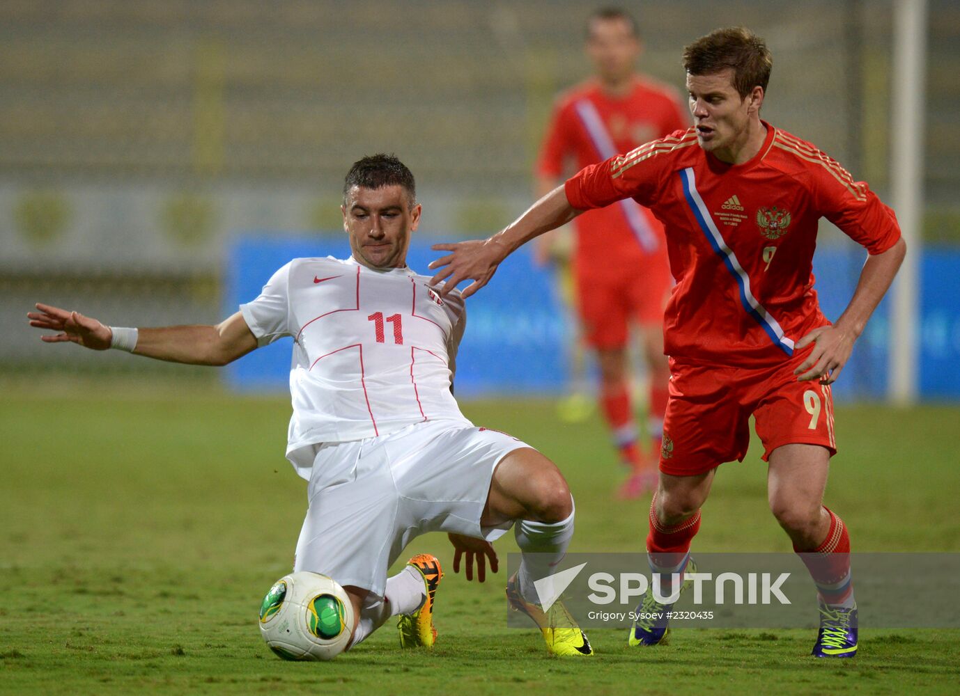 Football. Friendly match Russia vs. Serbia