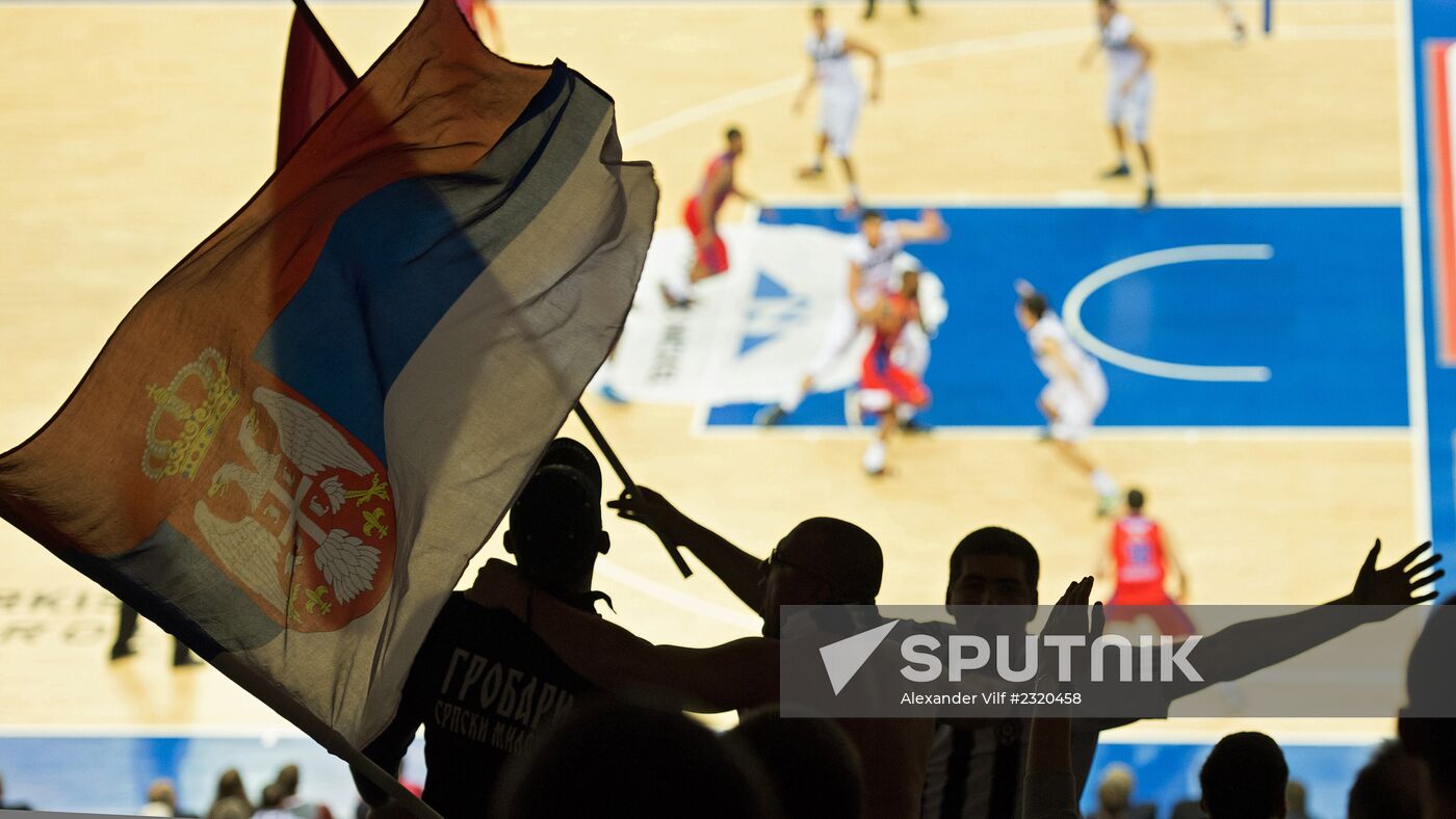 Basketball Euroleague. CSKA vs. Partizan