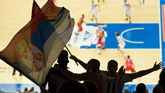 Basketball Euroleague. CSKA vs. Partizan