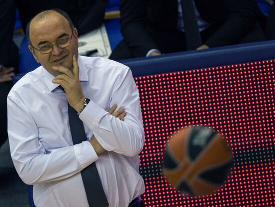 Basketball Euroleague. CSKA vs. Partizan
