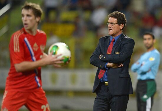 Football. Friendly match Russia vs. Serbia