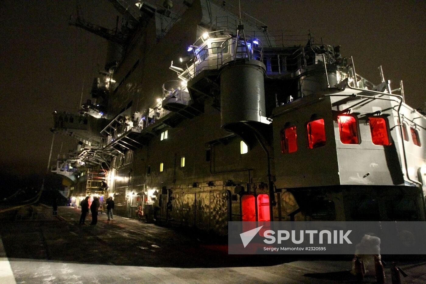 Indian aircraft carrier "Vikramaditya"