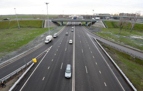 Opening of two new toll sections of M-4 Don Highway
