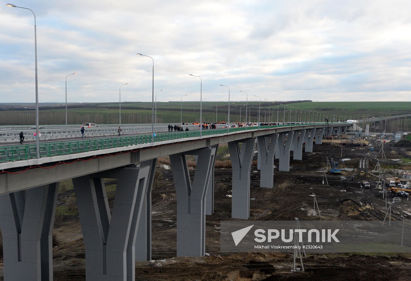 Opening of two new toll sections of M-4 Don Highway